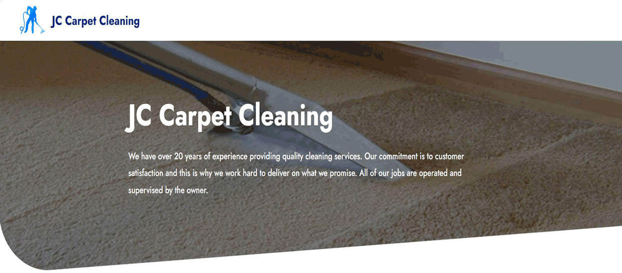 Banner JC Carpet Cleaning